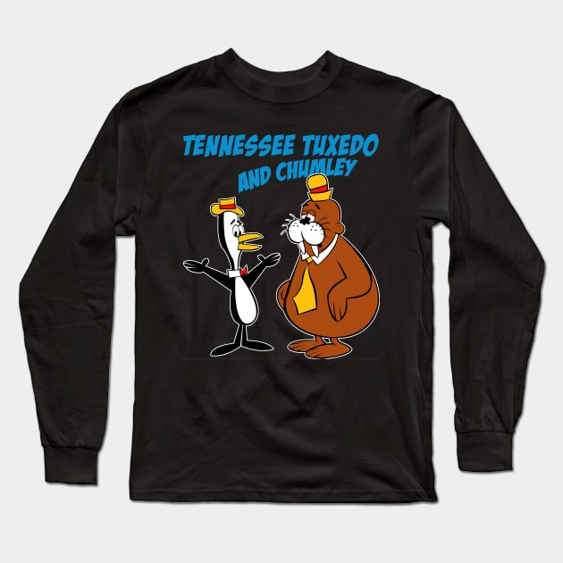 Tennessee Tuxedo And Chumley Long Sleeve T-Shirt by tiontcondi